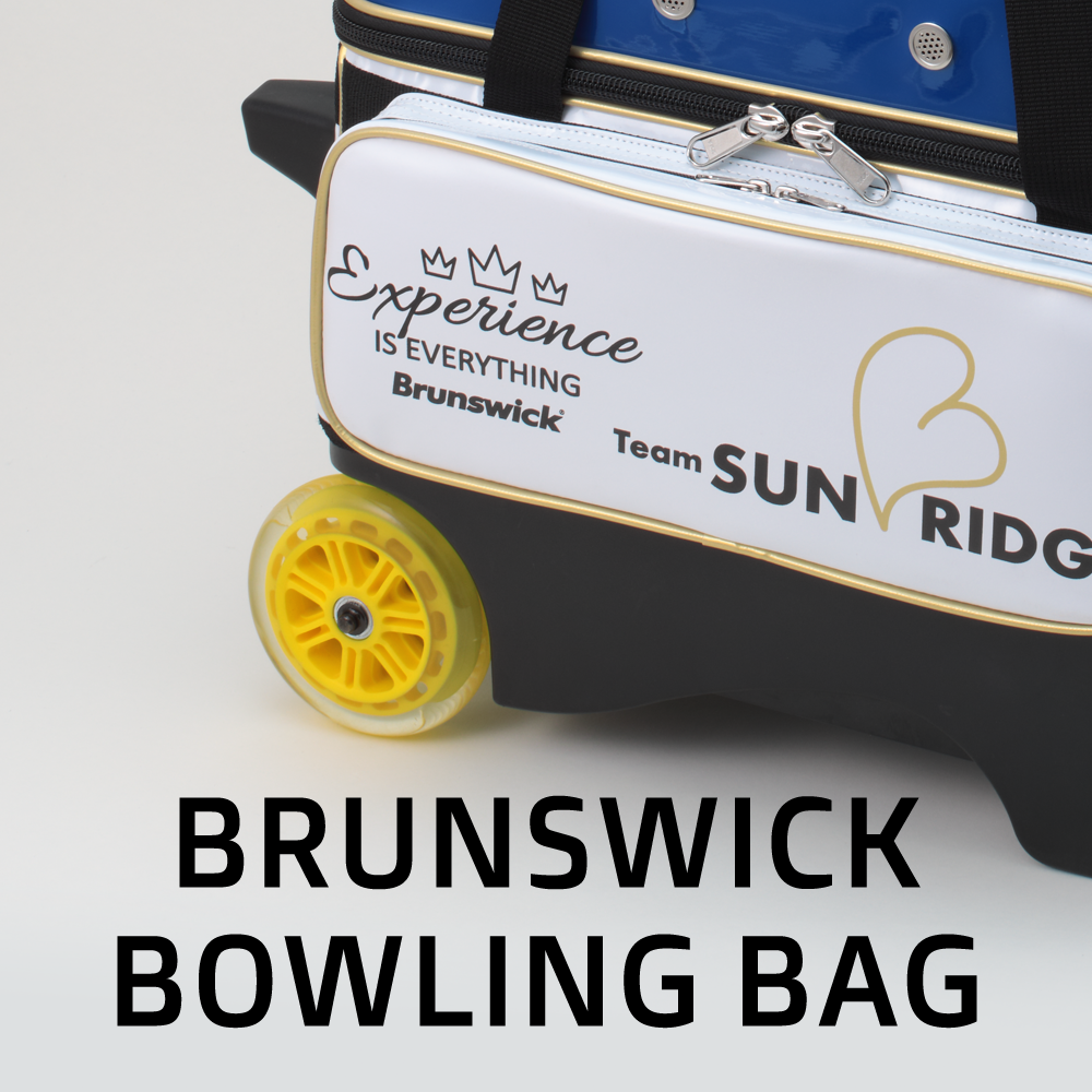 新品/取寄せ Brunswick ボウリング キャリーバッグ3個用 ボウリング