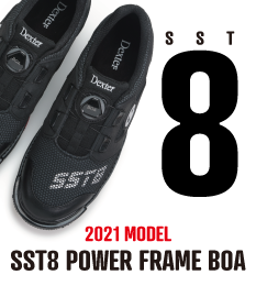SST8・パワーフレーム・BOA・ダークグレイ・ブラック
