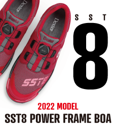 SST8・パワーフレーム・BOA・レッド